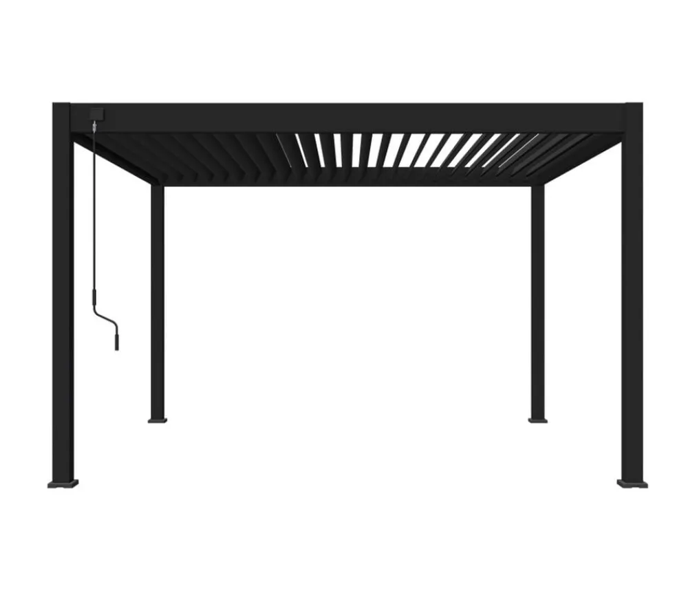 Weide Pergolen > Deluxe Pergola Voll-Alu, ca. B720/H255/T360 cm