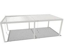 Weide Pergola Deluxe Plus 4x8, ca. B800/H255/T400 cm Weiß Online