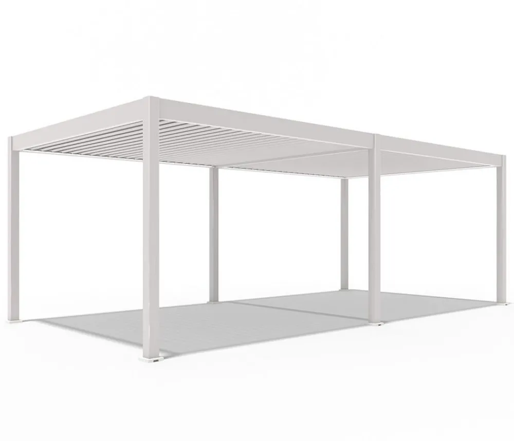 Weide Pergolen > Pergola LED E-Deluxe 3,6x7,2, ca. B720/H255/T360 cm