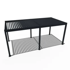 Weide Pergolen > Pergola LED E-Deluxe 3x6, ca. B600/H255/T300 cm