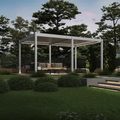 Weide Pergolen > Pergola LED E-Deluxe 3,6x5,3, ca. B530/H255/T360 cm
