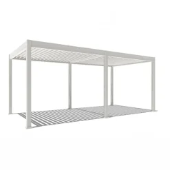 Weide Pergolen - Pergola LED E-Deluxe 3x6, ca. B600/H255/T300 cm Weiß