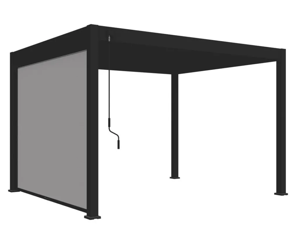 Weide Pergolen - Sonnenrollo für Deluxe/Classic Pergola, ca. B300 cm Anthrazit