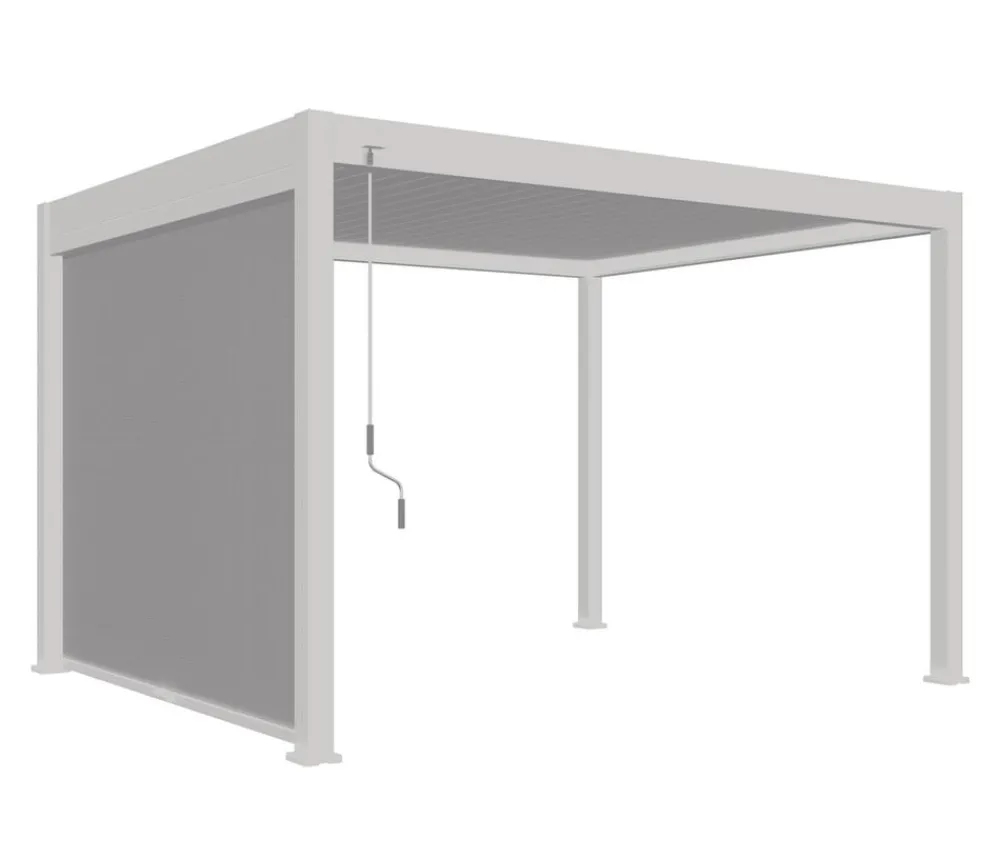 Weide Sonnenrollo für Deluxe/Classic Pergola, ca. 360 cm Weiß Clearance