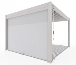 Weide Sonnenrollo für Deluxe/Classic Pergola, ca. B400 cm Ivory Sand Sale