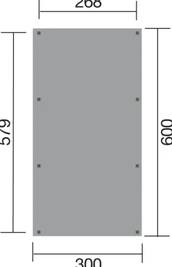 Weka Carports & Garagen > Carport 606