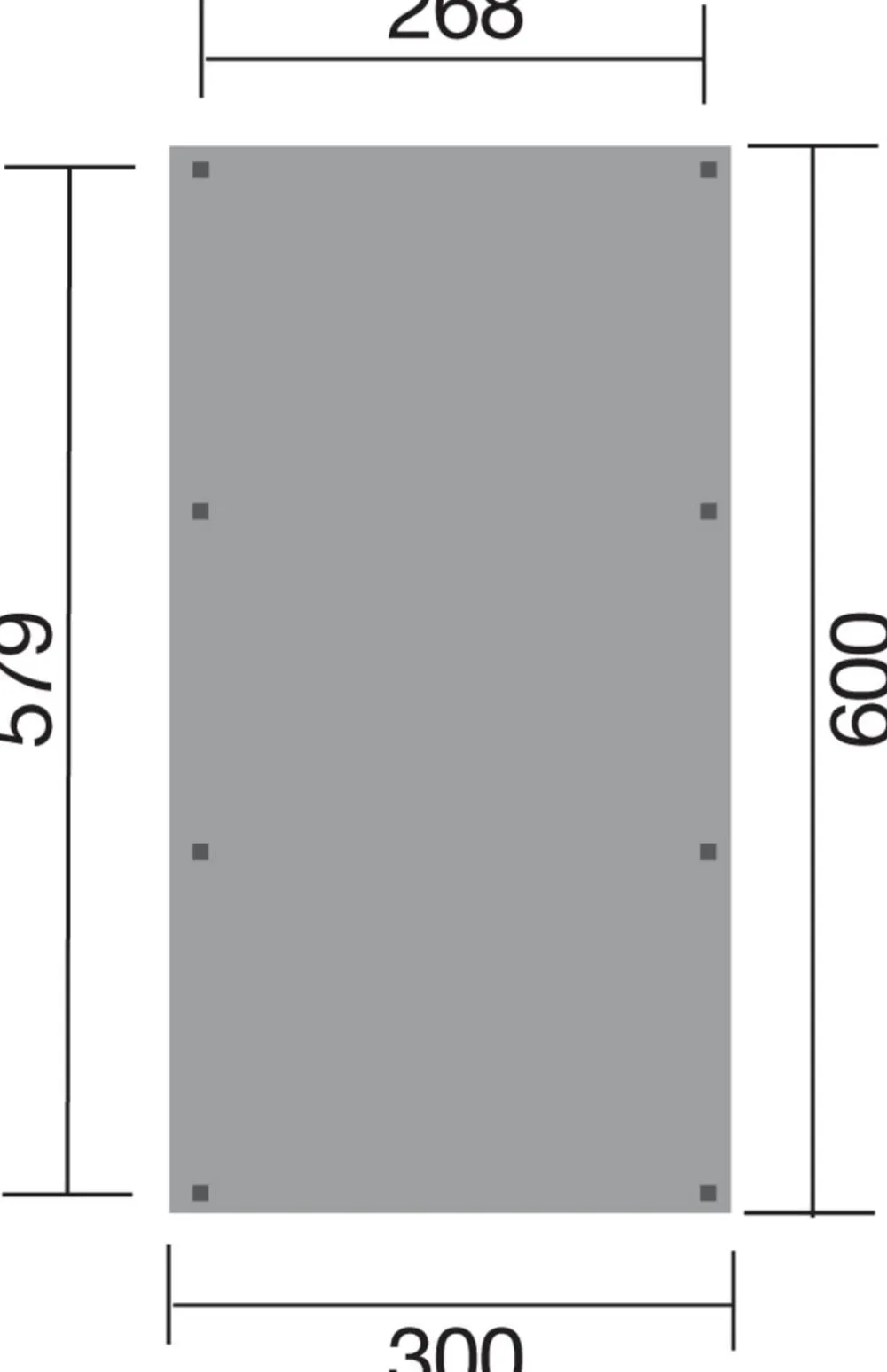 Weka Carports & Garagen > Carport 606