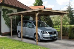 Weka Carport 606 Natur