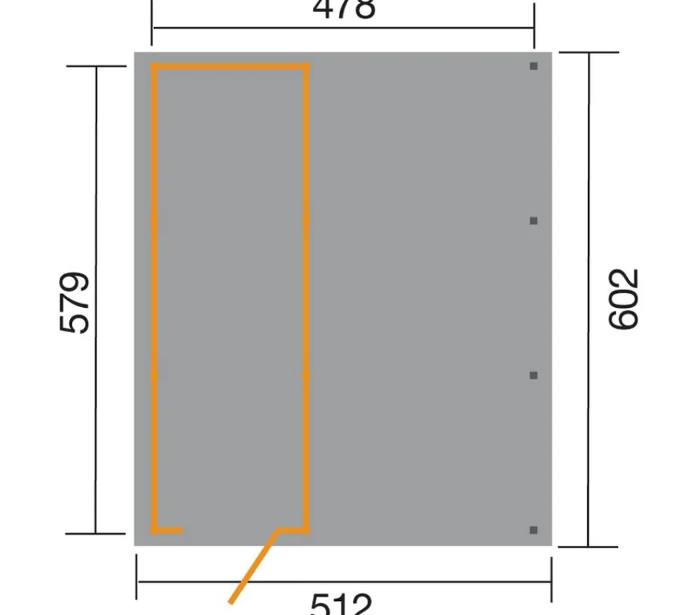 Weka Carports & Garagen - Carport 607 Gr.1