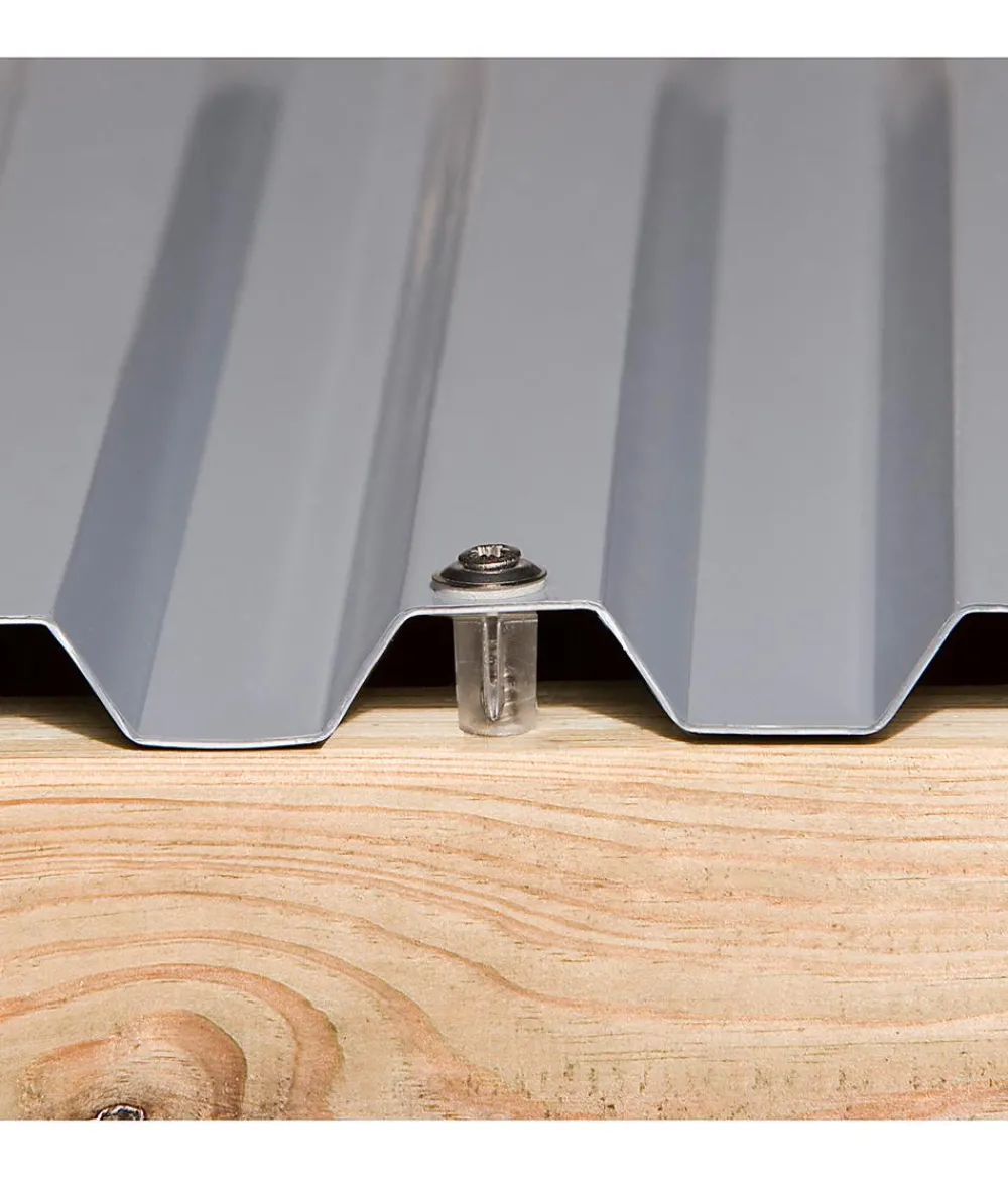 Weka Carport 617, mit Stahldach Hellbraun Online