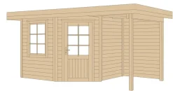 Weka Designhaus 213 A Gr.1, ca. B442/H237/T278 cm Natur Discount