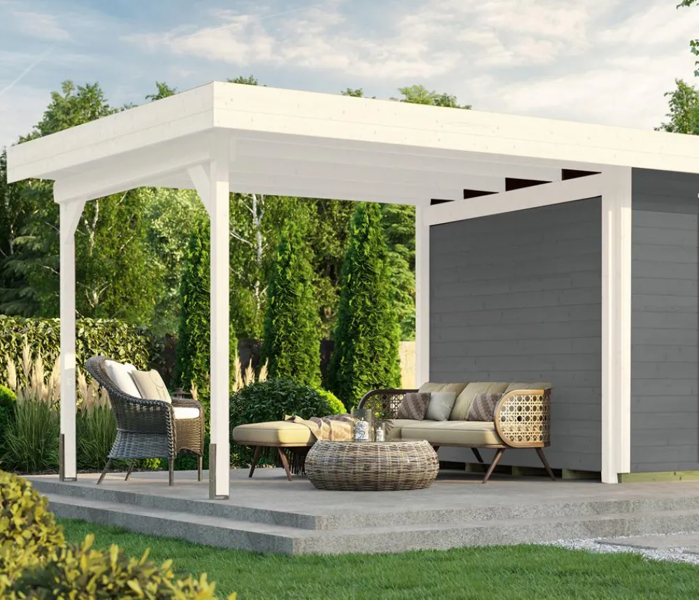 Weka Designhaus 172 B Gr. 1, ca. B575/H226/T314 cm Grau Online