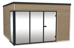 Weka Gartenhäuser & Gerätehäuser - Designhaus Cubilis Natur