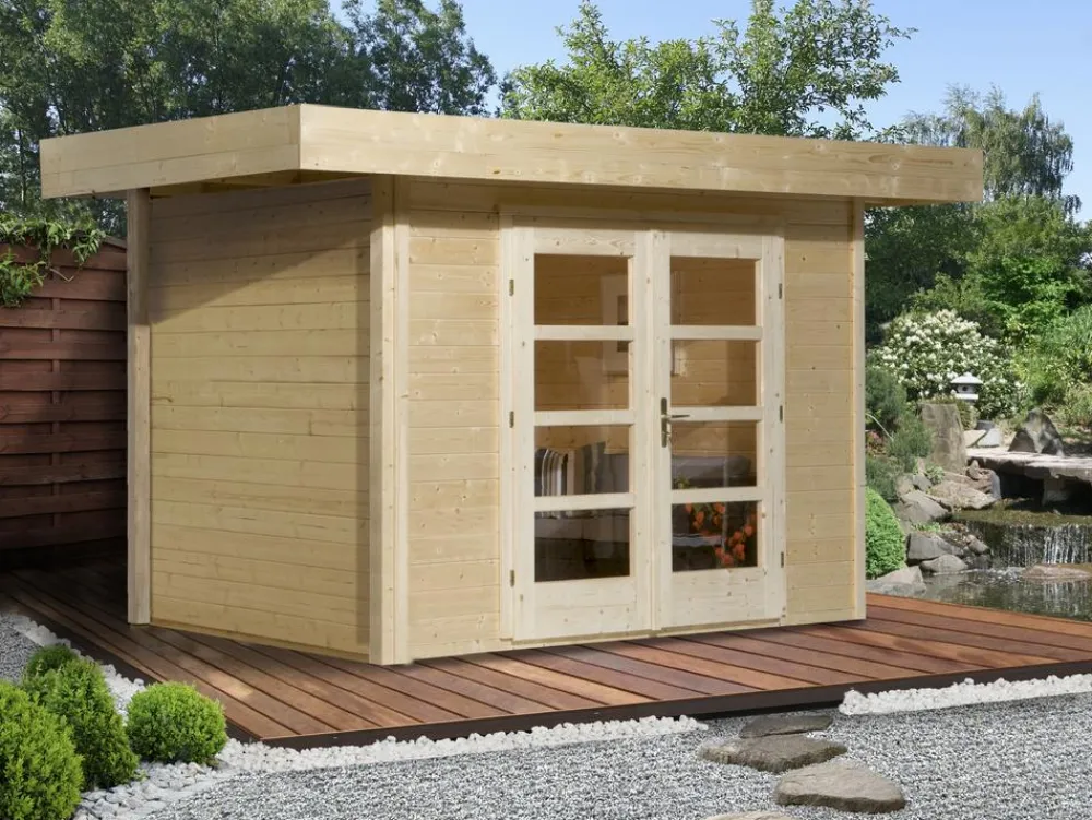 Weka Gartenhäuser & Gerätehäuser > Designhaus 126 Gr.1, ca. B361/H225/T286 cm