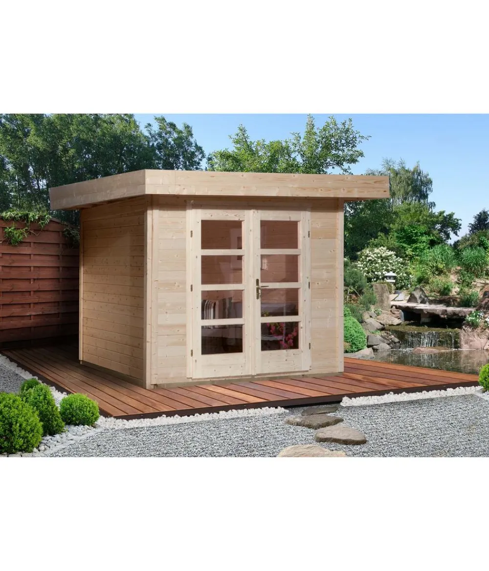 Weka Gartenhäuser & Gerätehäuser > Designhaus 126+ Gr. 1, ca. B361/H247/T286 cm