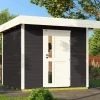 Weka Designhaus 172 Gr. 2, ca. B275/H226/T375 cm Dunkelgrau