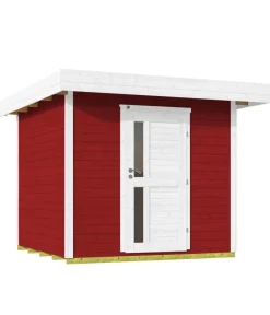 Weka Designhaus 172 Gr. 1, ca. B275/H226/T314 cm Rot New