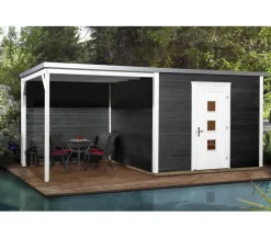 Weka Designhaus Line 413 B Gr.2, ca. B610/H244/T310 cm Dunkelgrau Sale