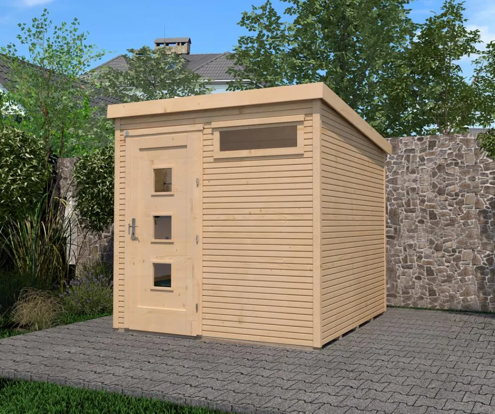 Weka Designhaus Line 171+ Gr. 2, ca. B308/H234/T313 cm Natur Best