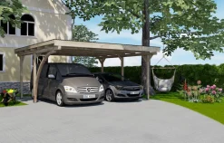 Weka Doppelcarport 616 Natur Clearance
