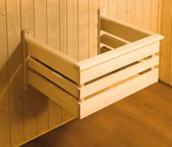 Weka Saunas & Infrarotkabinen > Ecksauna Kiruna mit Glastür, inkl. Ofen