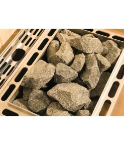 Weka Saunas & Infrarotkabinen - Ecksauna Kiruna mit Glastür, inkl. Bio-Ofen Natur