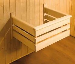 Weka Ecksauna Valida mit Glastür Hot
