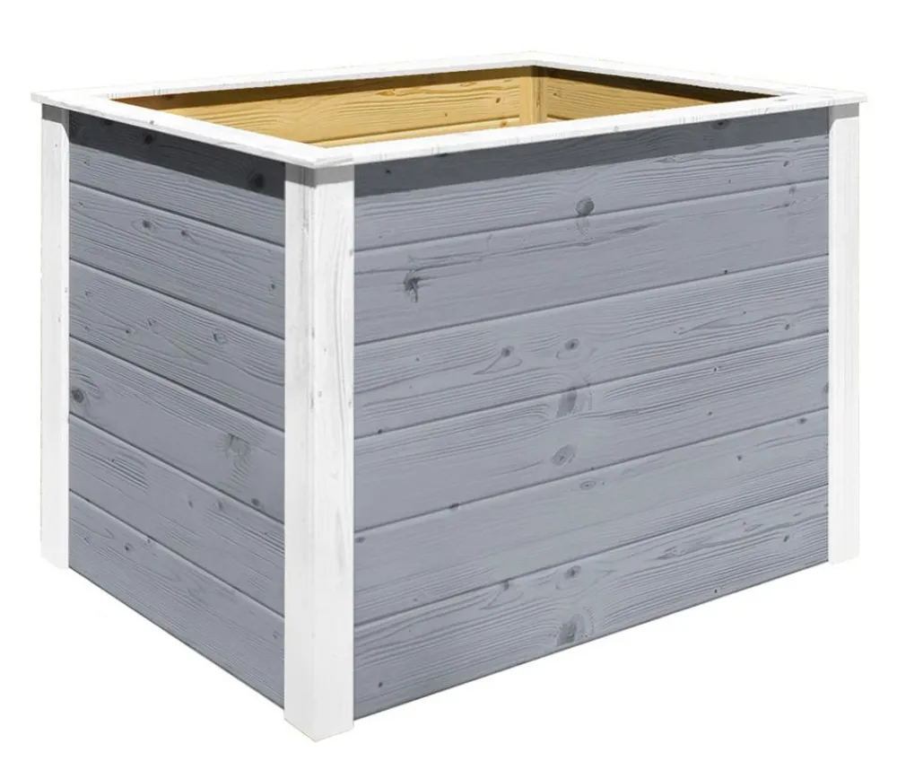 Weka Hochbeete & Frühbeete - Element-Hochbeet 669, ca. B100/H69/T71 cm Grau