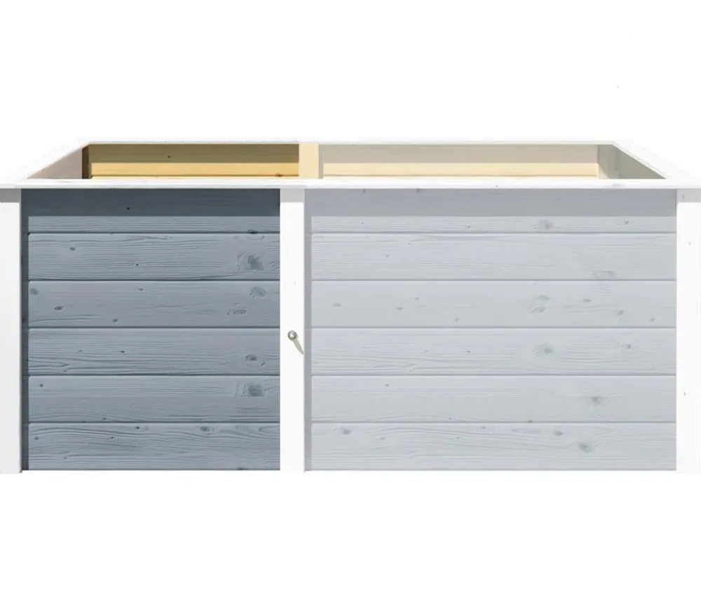 Weka Erweiterung für Element-Hochbeet 669, ca. B69/H69/T71 cm Grau Hot