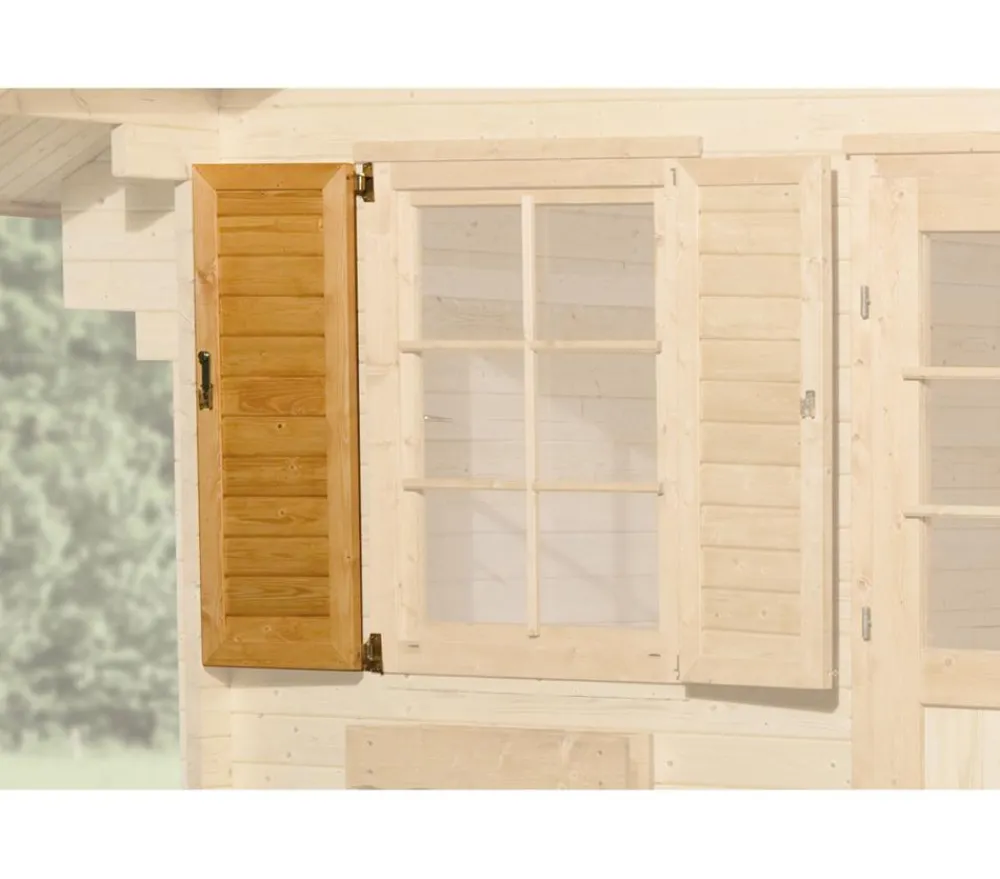 Weka Fensterladen für Gartenhaus 149 und 149 A Natur Best
