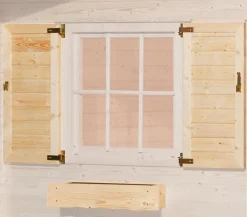 Weka Fenster & Türen > Fensterladen und Blumenkasten