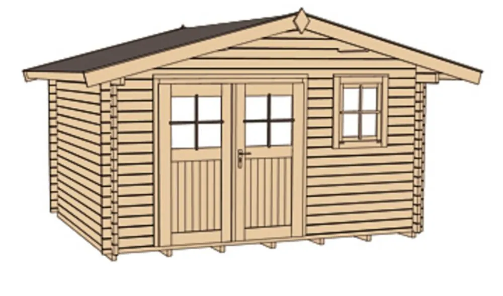 Weka Gartenhäuser & Gerätehäuser > Gartenhaus 111