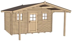 Weka Gartenhäuser & Gerätehäuser > Gartenhaus 110 A