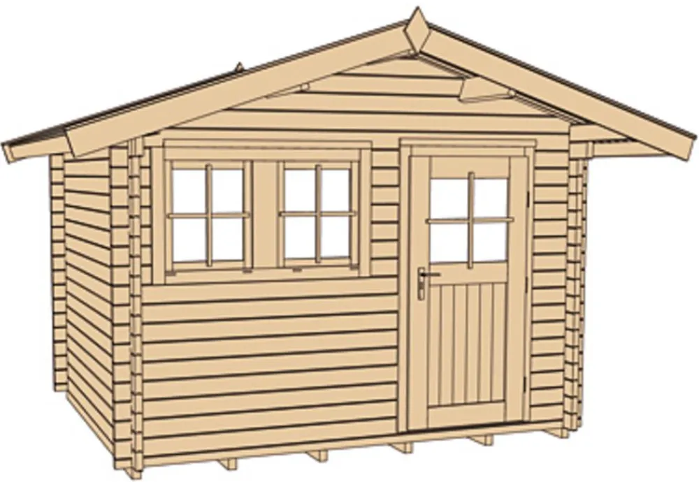 Weka Gartenhäuser & Gerätehäuser > Gartenhaus 139 A