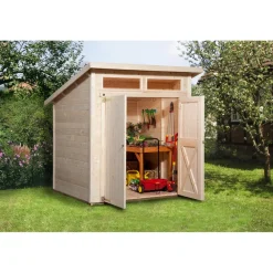 Weka Gartenhäuser & Gerätehäuser > Gartenhaus 325 A, ca. B200/H236/T241 cm