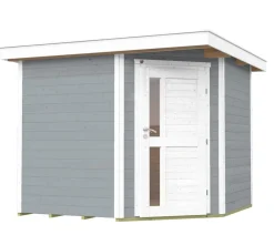 Weka Gartenhaus 229 A Gr. 2, ca. B270/H217/T270 cm Grau Hot