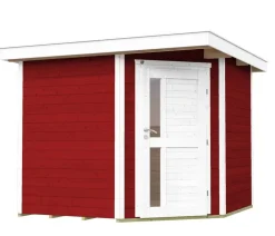 Weka Gartenhäuser & Gerätehäuser - Gartenhaus 229 A Gr. 2, ca. B270/H217/T270 cm Rot