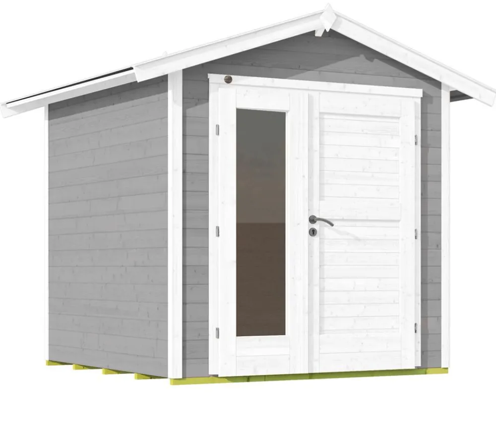 Weka Gartenhaus 224 A Gr. 1, ca. B260/H230/T233 cm Grau Online