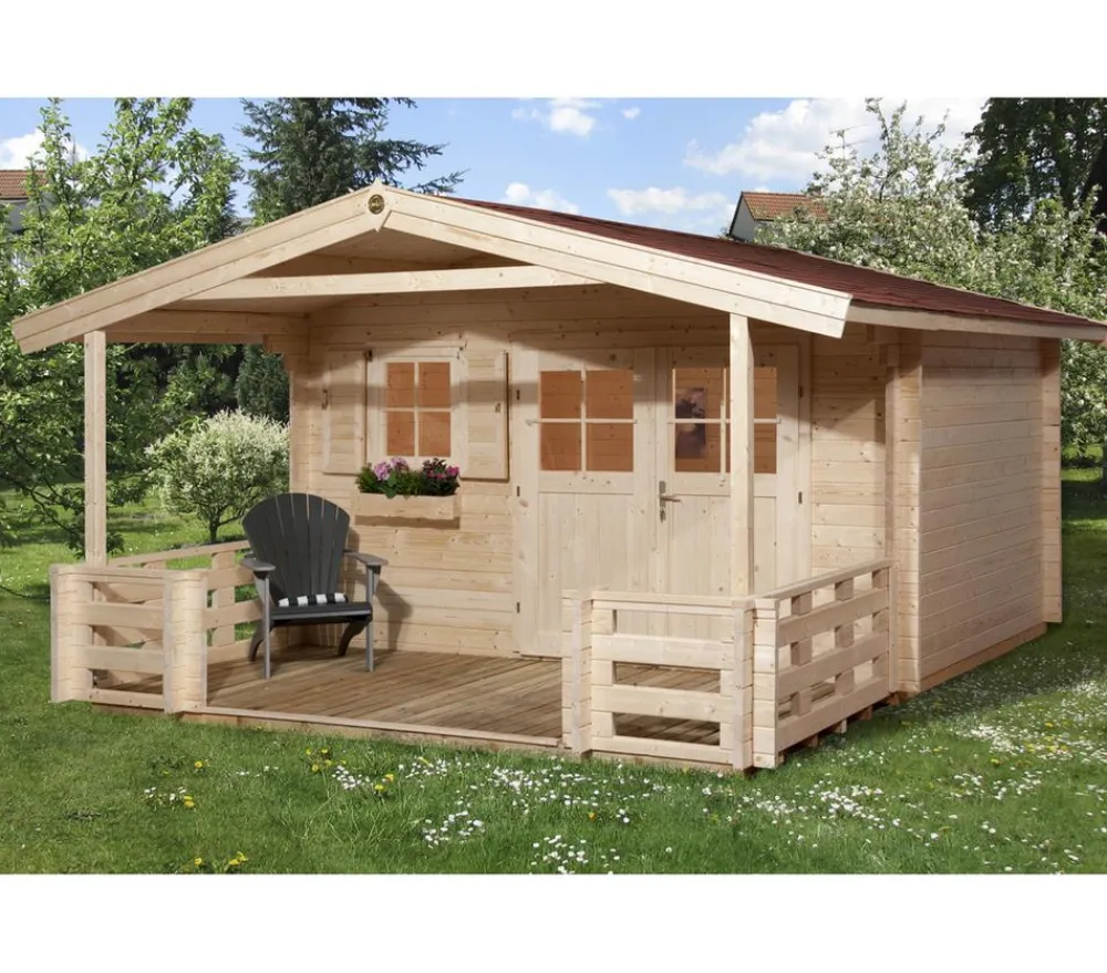 Weka Gartenhaus 136 B Natur New