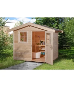 Weka Gartenhaus 123 Gr. 5, ca. B380/H253/T324 cm Natur Online