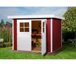 Weka Gartenhäuser & Gerätehäuser > Gartenhaus 227 Gr.2, ca. B259/H217/T284 cm