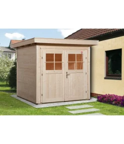 Weka Gartenhaus 227 Gr. 1, ca. B229/H217/T253 cm Natur Online