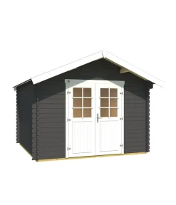 Weka Gartenhaus 209 Gr. 2,5, ca. B333/H261/T310 cm Dunkelgrau Clearance