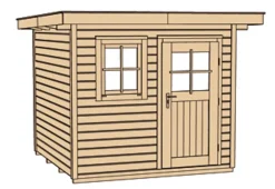 Weka Gartenhaus 170, Natur Sale