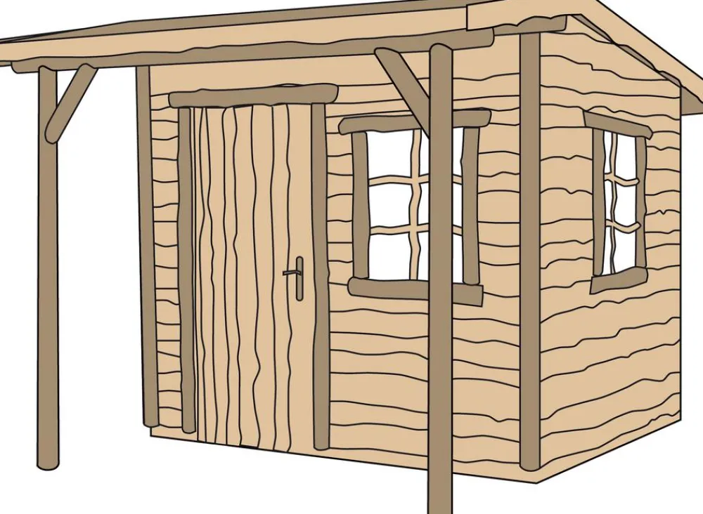 Weka Gartenhaus e 3 Natur Discount