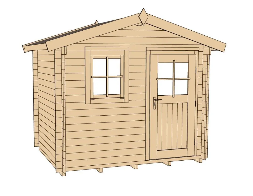 Weka Gartenhäuser & Gerätehäuser > Gartenhaus Premium 28