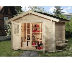 Weka Gartenhäuser & Gerätehäuser - Gartenhaus Premium 45 Natur
