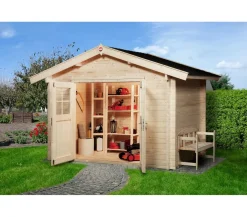 Weka Gartenhäuser & Gerätehäuser > Gartenhaus Premium 45, ca. B300/H251/T280 cm