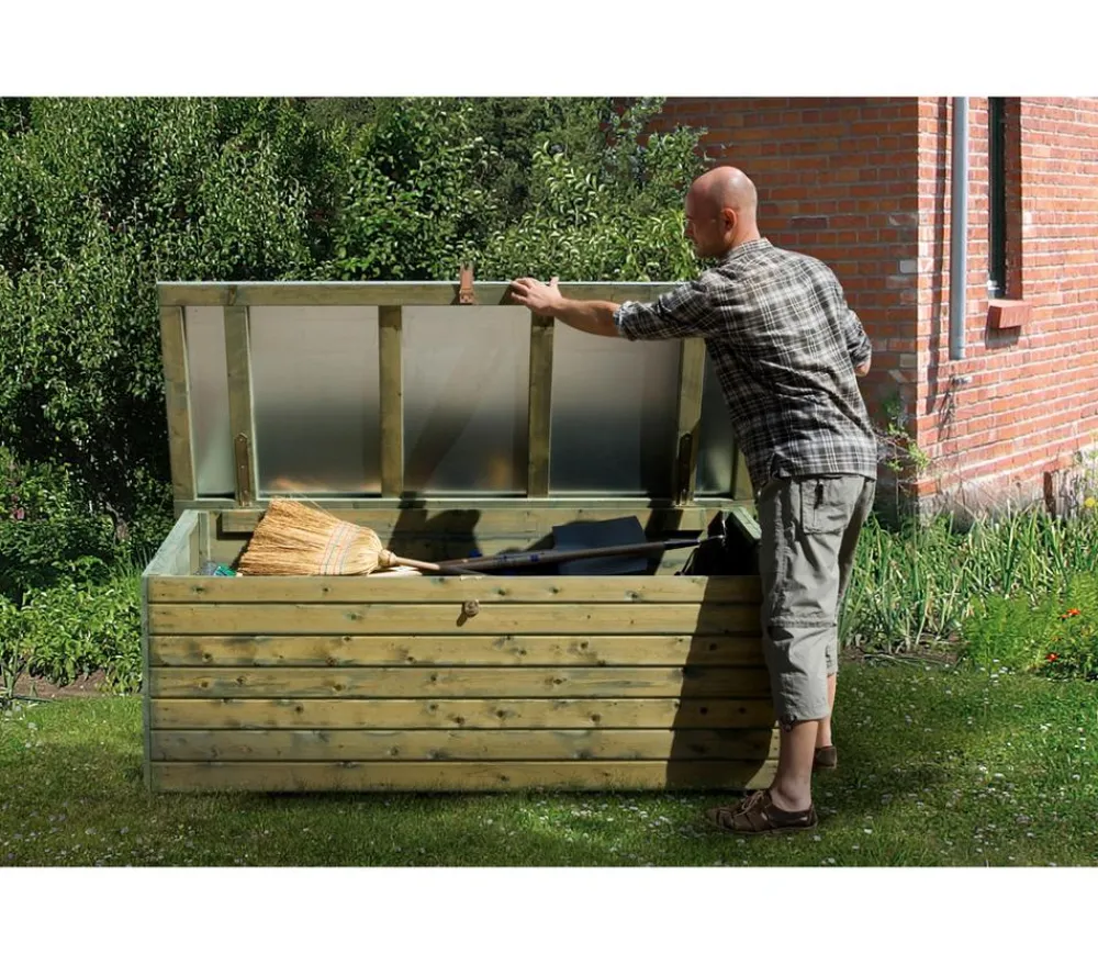 Weka Aufbewahrungsboxen - Garten- und Terrassentruhe, ca. B188/H70/T78 cm