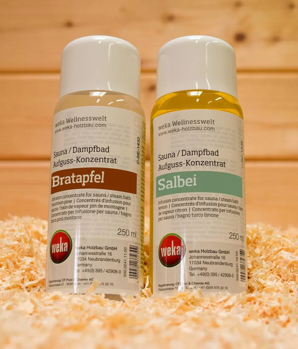 Weka Saunas & Infrarotkabinen - Geschenk-Set Dufterlebnis Salbei & Bratapfel, 2-teilig